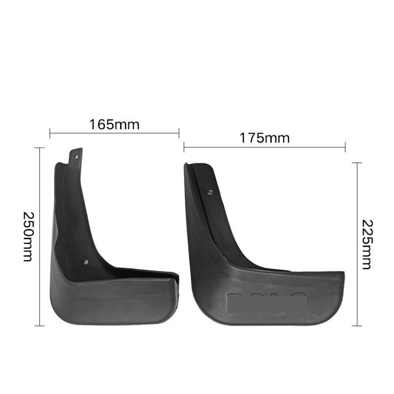 Брызговики для VW Volkswagen Polo Mk4 MK5 9N3 6C 6R 2014 ~ 2018 Fender, брызговики, аксессуары для брызговиков 2016 2015 2017