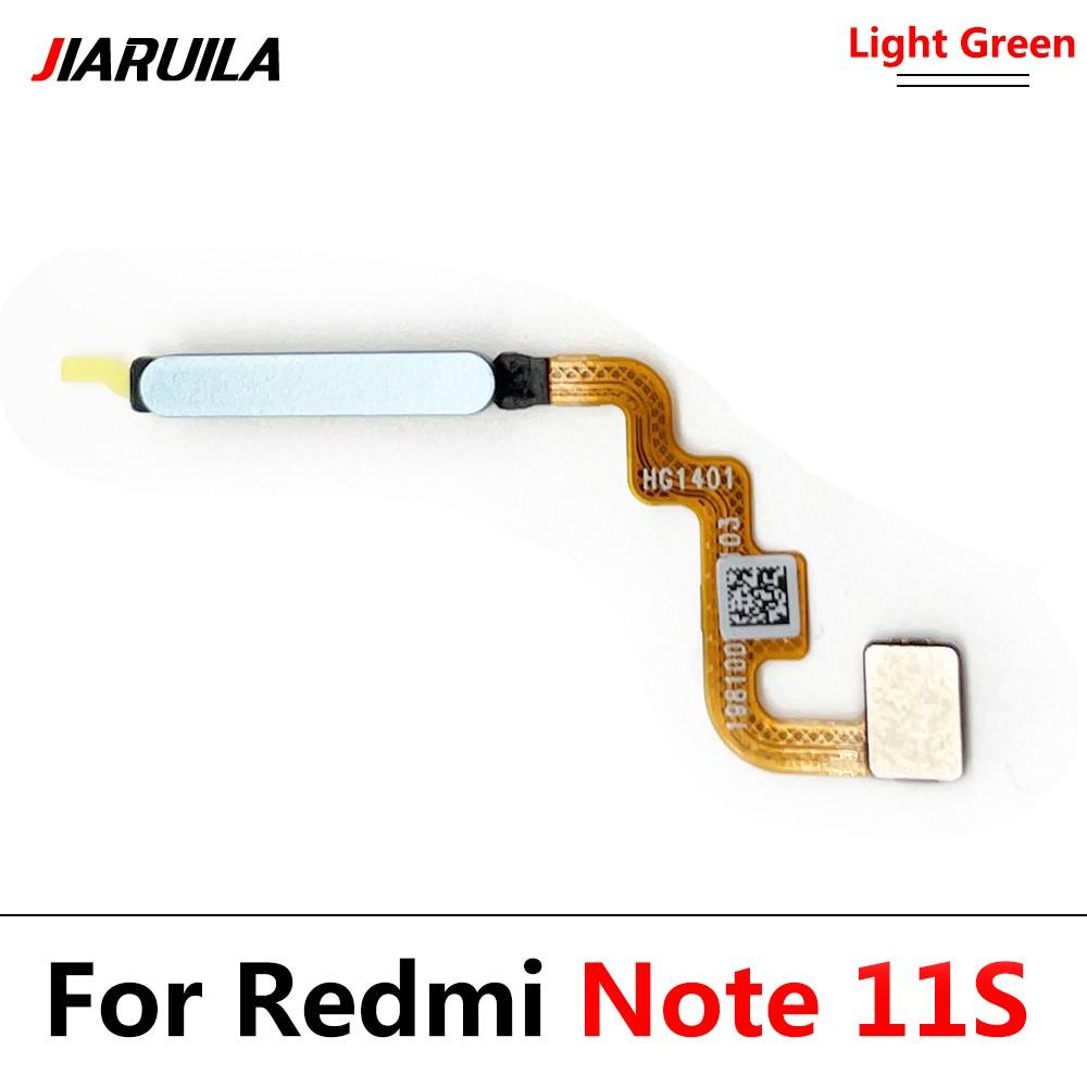 Новый для Xiaomi Redmi Note 11 Pro 1G / Note 11 1G / 11 Pro Plus Датчик отпечатков пальцев Кнопка «Домой» Кнопка «Меню» Шлейф