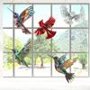 Acrylic Painted Sun Catcher Window Decoration Hummingbird Pendant