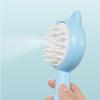 1 pet spray massage comb one button spray anti flying hair bath brush hair removal comb cat dog universal massage comb cleaning