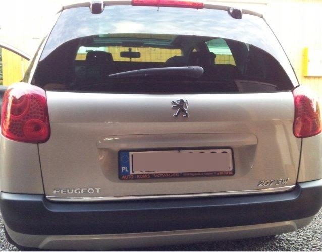 PEUGEOT 207 SW - CHROME STRIP FOR THE LID