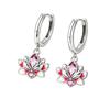 Xiaomi BF CLUB 925 Sterling Silver Leaf Long Earrings For Women Flower Earring Jewelry Prevent Allergy Party Accessories Gift