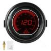 Oil Temperature Gauge 52mm2in for EVO Series Universal Meter Blue Red LED Light for 12V Gasoline