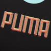 PUMA Sweatshirts Unisex Black Crew Neck Moderate Regular 532180-01