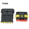 Plug Connectors 1/2/3/4/5/6 Pin 12A 600V Car Boat Kit