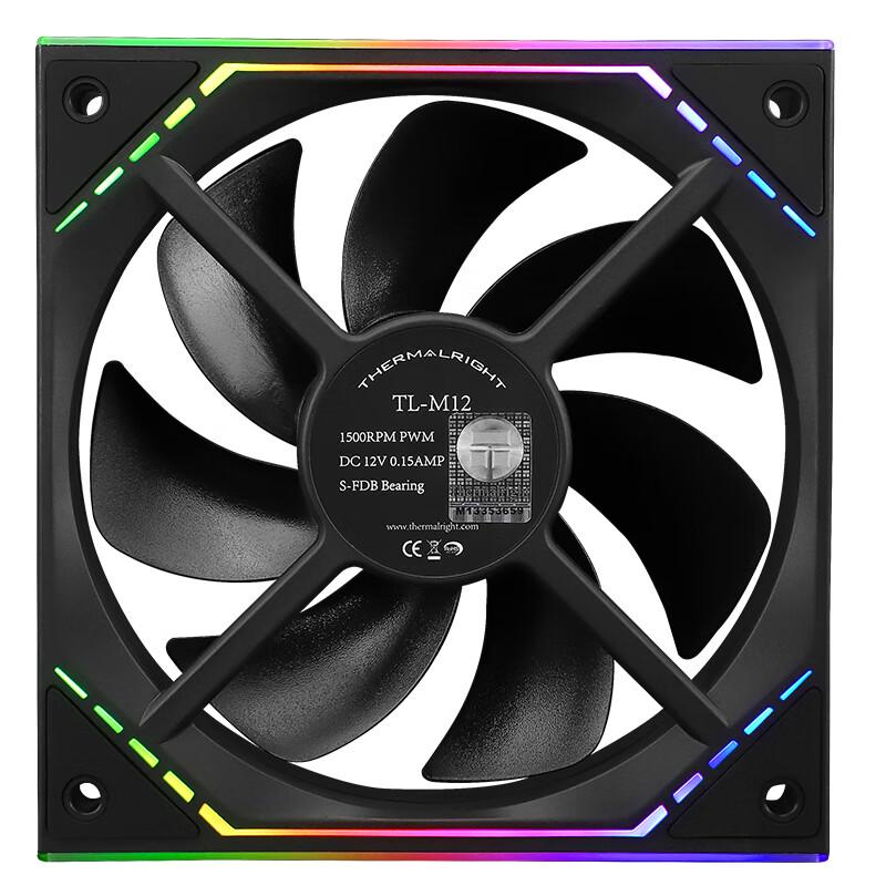 Корпусный вентилятор Thermalright TL-M12 Infinite Mirror ARGB 12см PWM