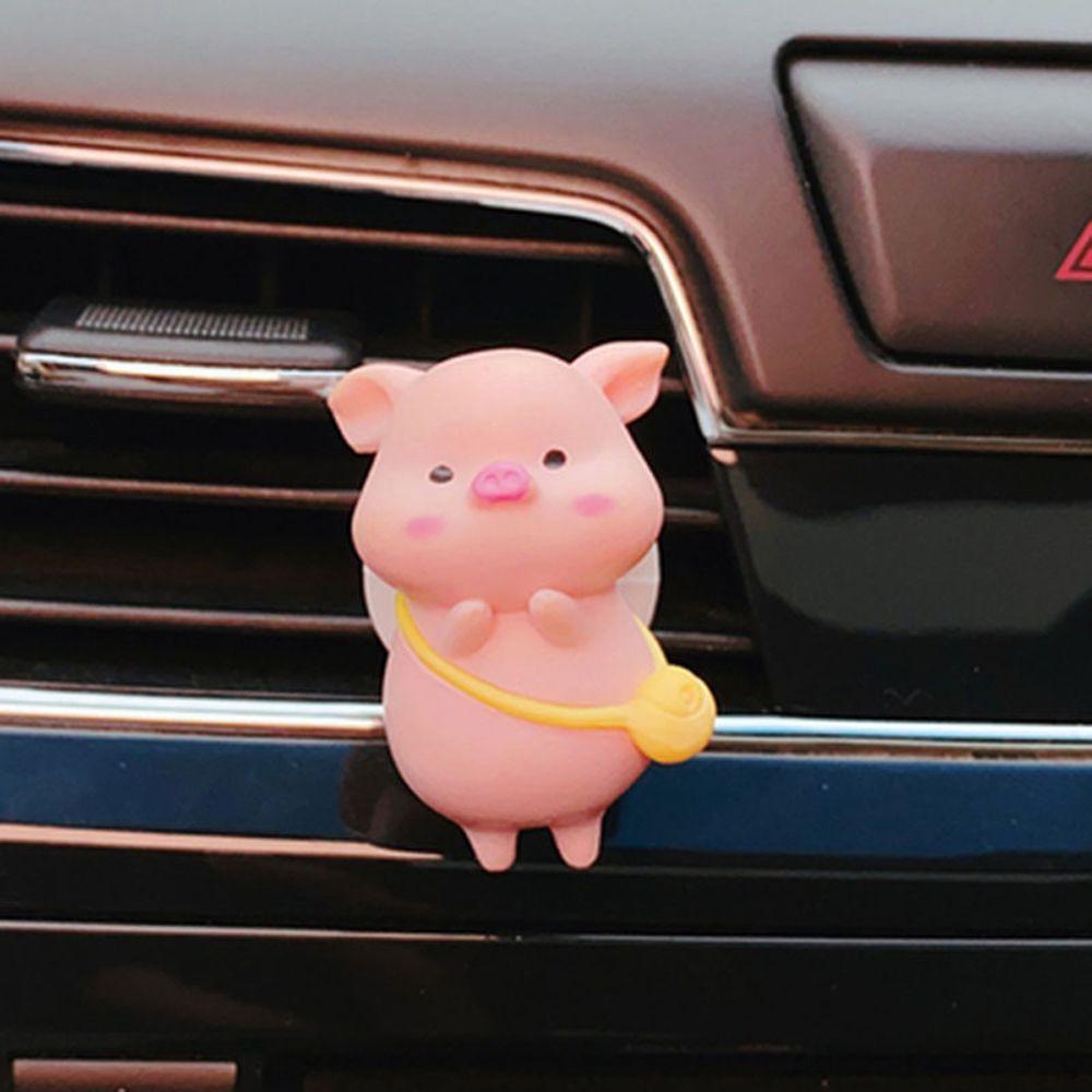 Украшение для автомобиля в виде свиньи, ароматический диффузор, клипса для ароматерапии, освежитель воздуха для автомобиля
