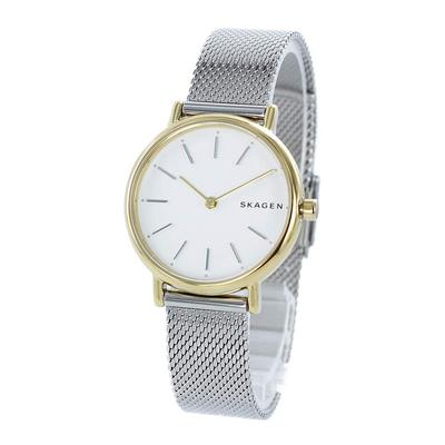 Часы женские SKAGEN SKW2729 Signature SIGNATUR кварцевые белые серебристые [Товар]