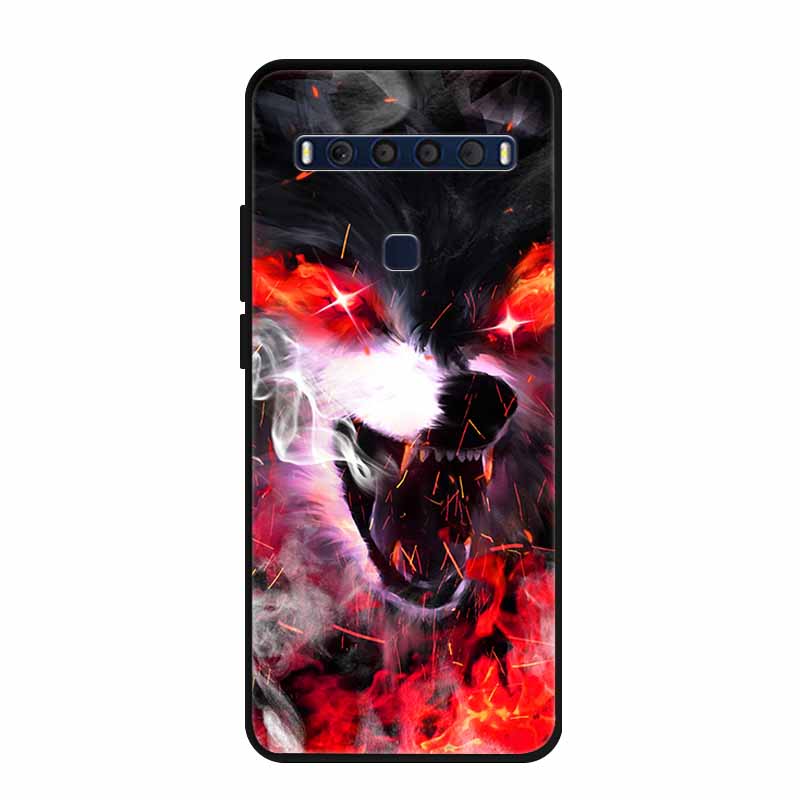 For TCL 10L Case Cool Fashion Silicone Soft TPU Phone Covers for TCL 10 Lite Case 10Lite Coque for TCL10L T770H T770B 4187U Bag