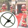 Iron Flower Poles Holder Flower Display Base with 3 Hole For Floor Standing Display Wedding Event Flower Arrangement