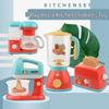 Kids' Educational Appliance Play Set: Juicer, Blender, Bread Maker with Sound & Light