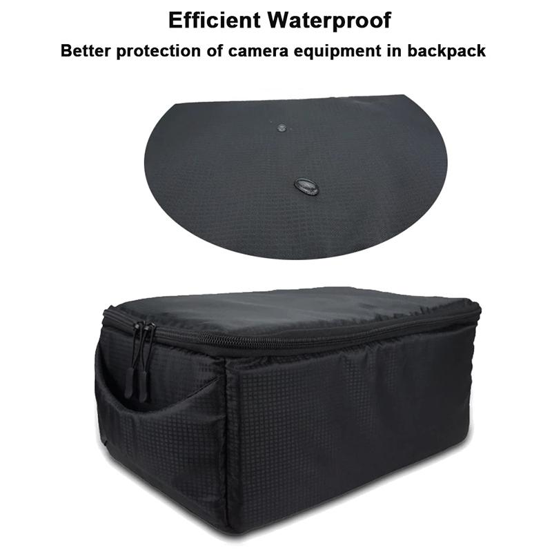 Shockproof DSLR Camera Bag Waterproof Liner Bag Portable Projector Lens Bag Super Thick Photography Bag Drop-proof Liner Bag