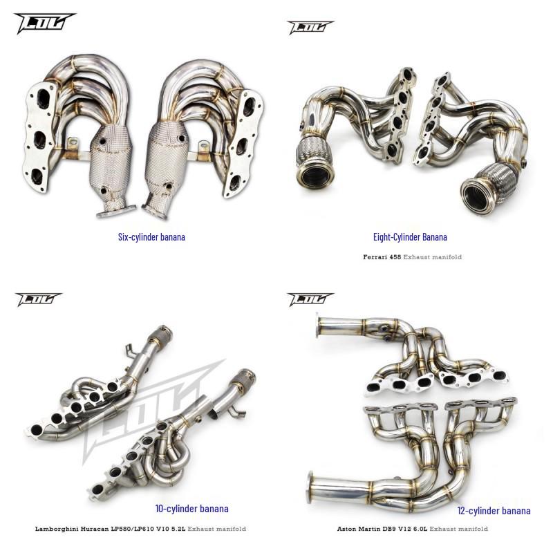 Mercedes SLS AMG C197 Titanium Exhaust System with Remote Control Valves for Enhanced Sports Car Sound