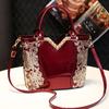 Women's Bag Elegant Bright Leather Large Capacity Handbag Fashion Shoulder Bag Crossbody Bag
