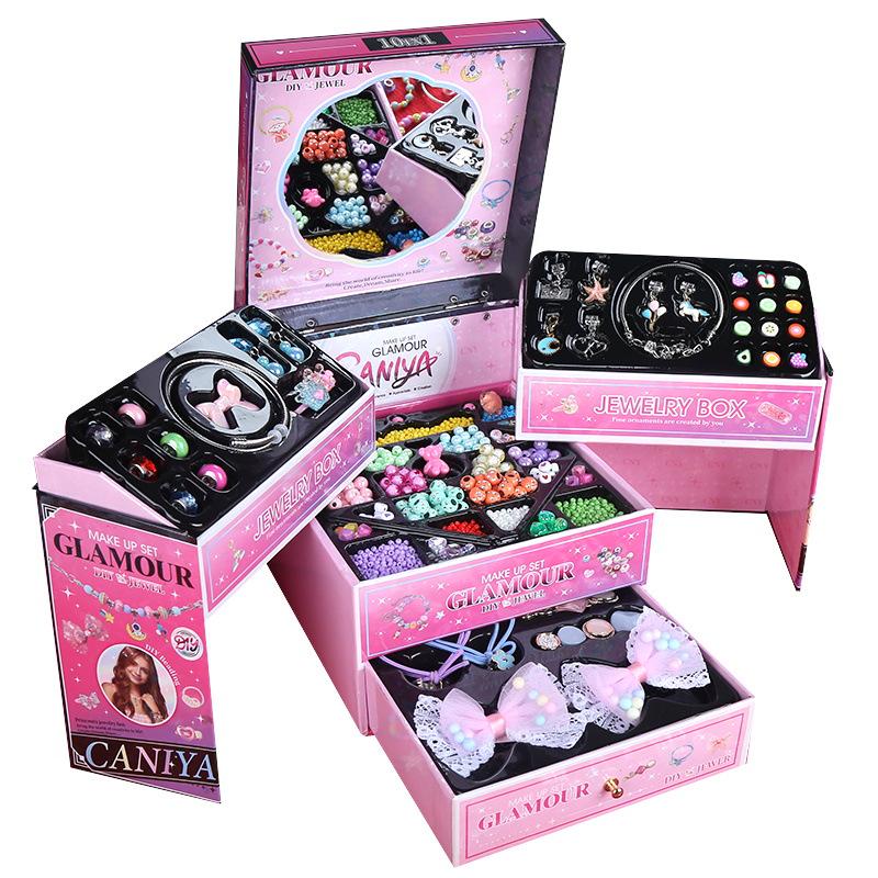 «Креативный набор украшений из бисера и аксессуаров для волос для девочек»