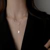 Women Trendy Pendant New Design Simple Charm Women Jwelry Clavicle Chain Pin Necklace Chocker
