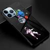 Чехол Moon Astronaut Fundas для Iphone 14 13 11 12 Pro Max Mini Xs Xr X 7 8 6s Plus Se 2022, роскошный чехол из закаленного стекла