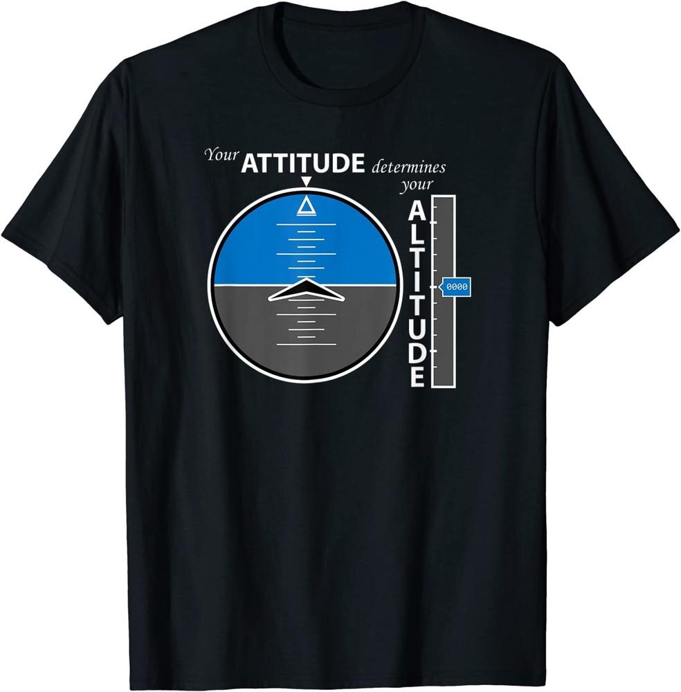 Новая лимитированная футболка Attitude Aviation с позитивным посланием, унисекс