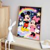 Disney Diamond Art Painting Kit Mickey Minnie Magical Rainbow Home Wall Decor Handmade Gift