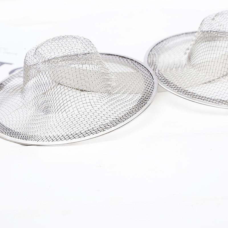 2 шт., сливной фильтр для ванной комнаты из нержавеющей стали, ловушки для волос для душа, сетка для скрининга