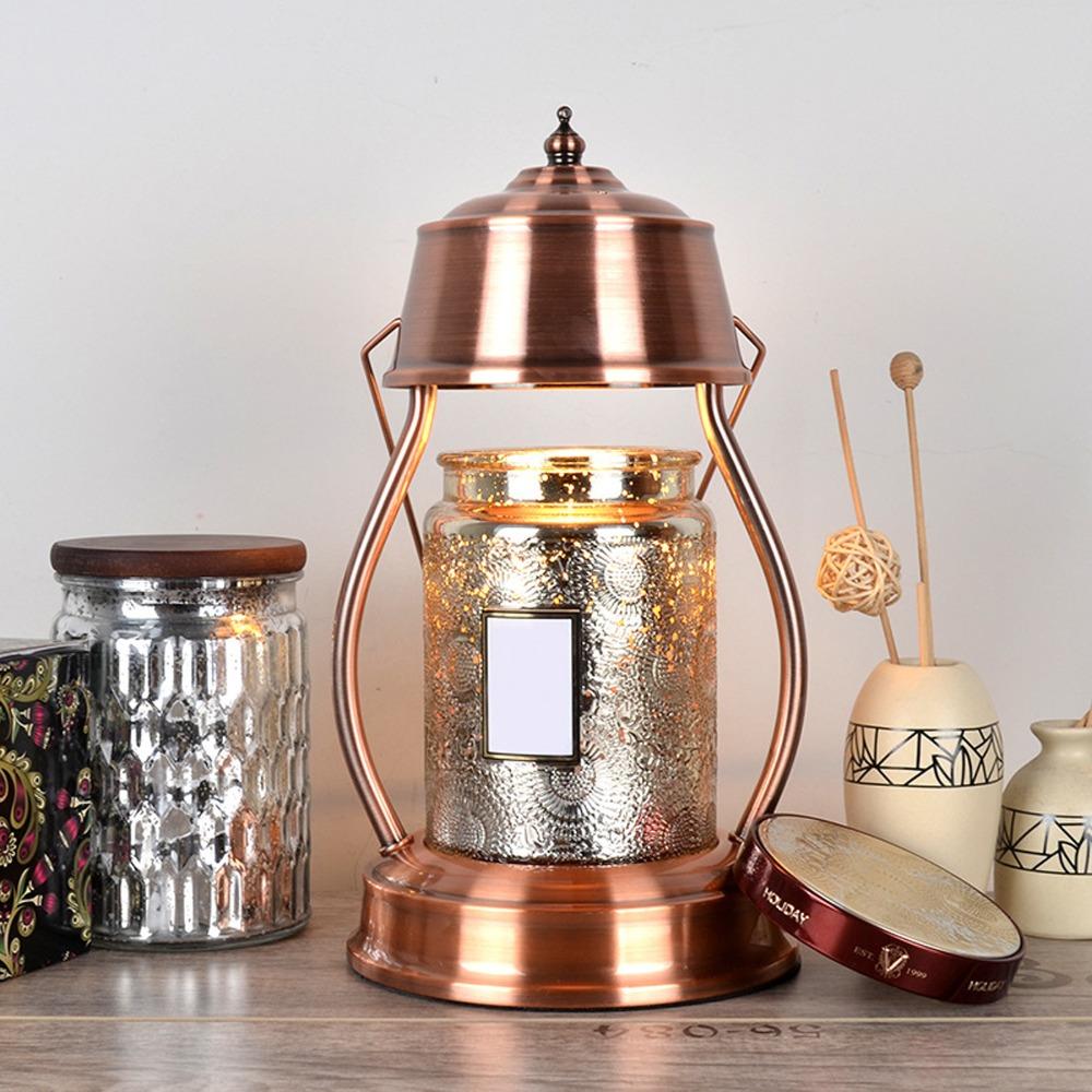 Dimmable Electric Candle Lamp Adjustable Brightness Wax Warmer Lamp Bedroom Decor