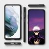 Чехол для телефона iPhone 15 14 Xiaomi Redmi Note 13 12 11 Pro Max X 8 7 9 XR Samsung Galaxy A15 S24 S23 Huawei OPPO A38 Jujutsu Anime Kaisen Gojo Satoru