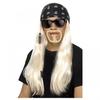 Mens Hard Rocker Costume Wig Set