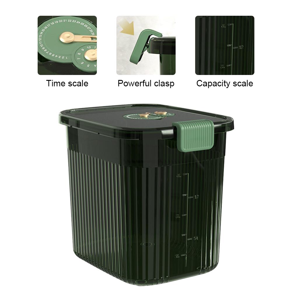 5/10Kg Flour Storage Tank Sealed Rice Tank Storage Box Insect Proof Dry Food Box Moisture-Proof Large Capacity Kitchen Organizer