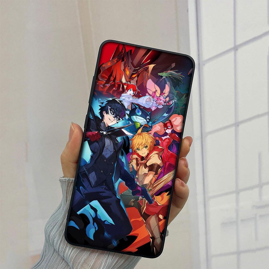 P5s P-Personas 5 Game Soft Silicone Cover for Samsung Galaxy A10 A20 A53 A30 A31 A32 A50 A51 A52 A12 A33 Casing Phone Case