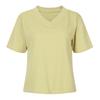 Shop   Women Wide Layered V Neck Basic ShorT sleeVe T shirT Dai Wsh 20557 Black