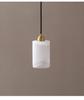 Spanish Alabaster Bedside Pendant Light - Minimalist Design for Master Bedroom, Hallway, or Foyer