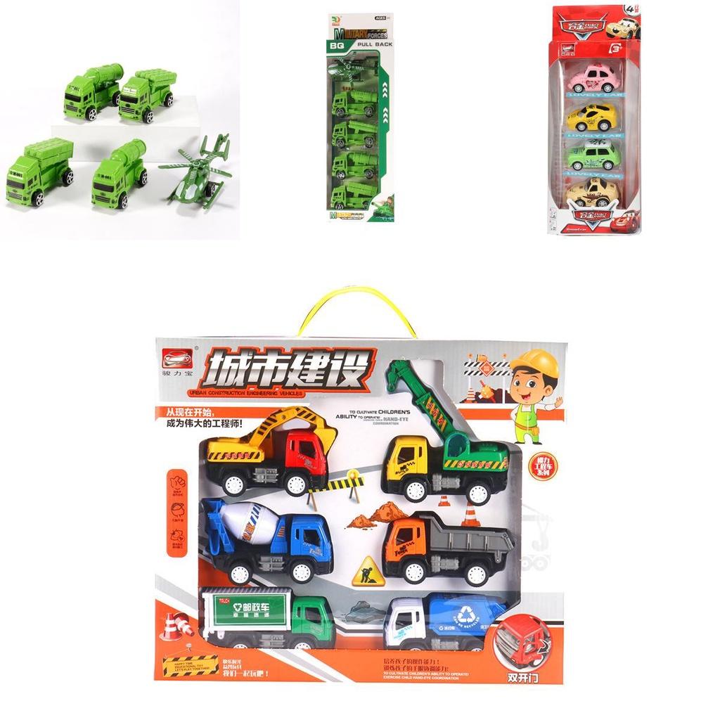 High-quality Toy Cars Truck Helicopter Army Motorcycle Firefighter Set For Boys