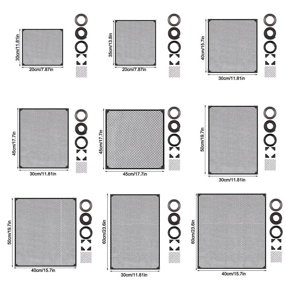 Прочная Магнитная Крышка-сетка для Аквариума DIY Легкая Установка Аквариумная Сетчатая Крышка Анти-прыжковая Сеть для Аквариума