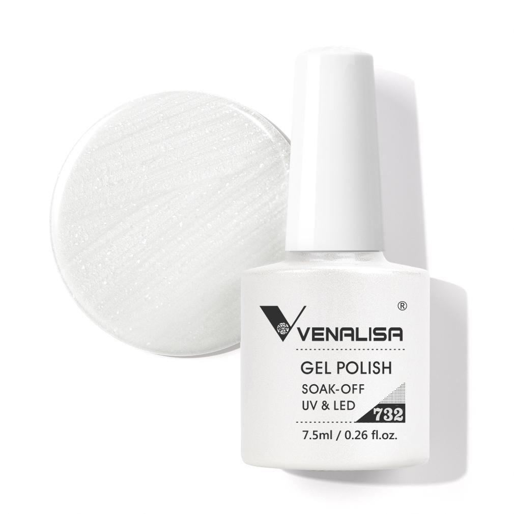 Venalisa 7,5 мл гель-лак для ногтей с блестками цветной гель-лак Soak Off UV LED 60 цветов на выбор
