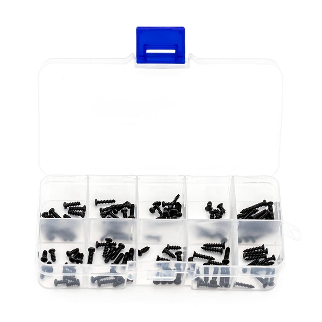 1 Box Screws Replacement  for 1/16 16207 16208 Remote Control Car Wearing Parts Repair Accessories