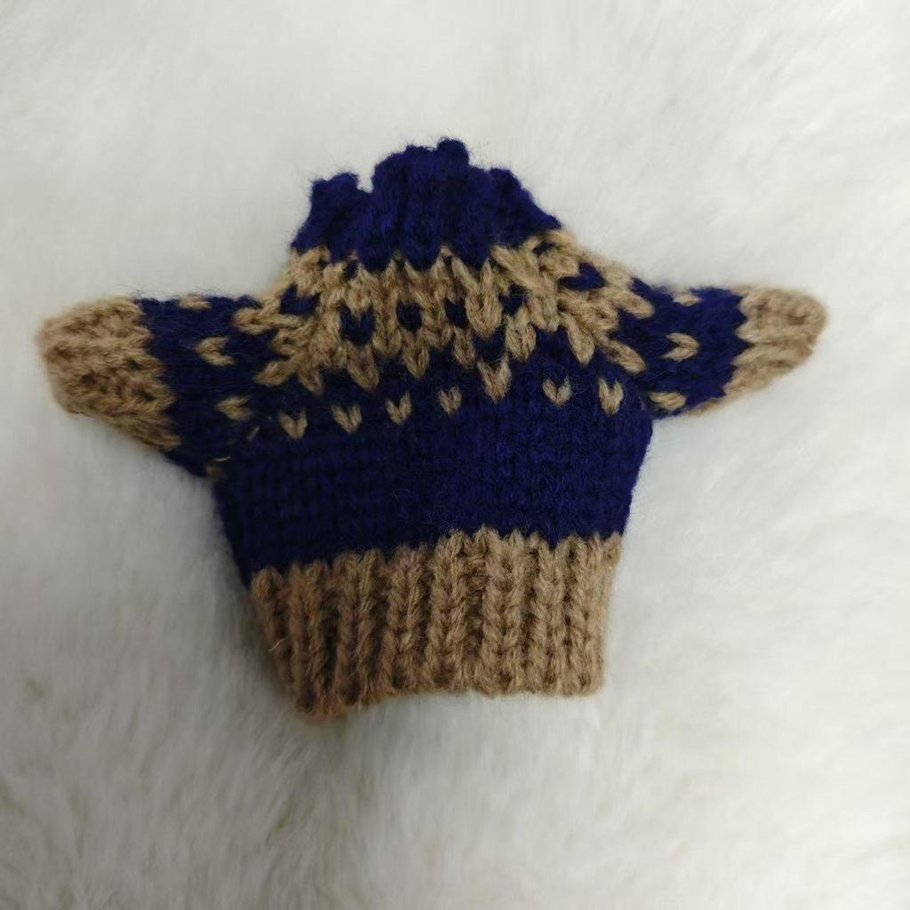 10 см Вест-хайленд-терьер Кукла-младенец Хлопковый Сменный Свитер