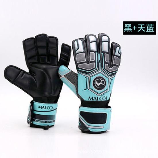 Men'S And Women'S Wear-Resistant Thickened Professional Goalkeeper Gloves For Football Gloves, Latex Non-Slip Sports Equipment Gloves