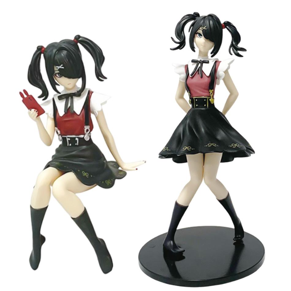 Аниме Needy Girl Overdose Милая Рейн Кандж ПВХ Фигурка Красивая Девушка Настольная Модель Коллекция Подарок на День Рождения Рождество В наличии