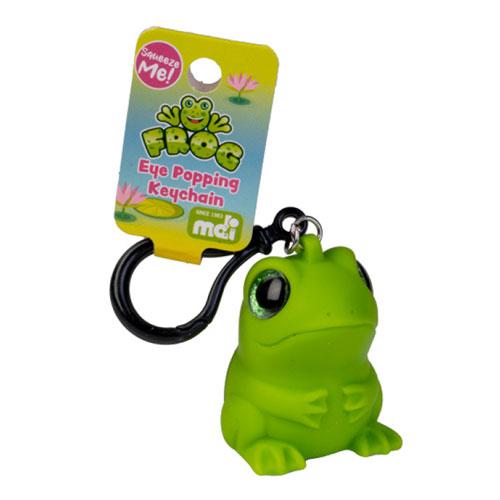 Clip-on Eye Popping Keychain (Frog)