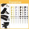 Zip Repair Set Zippers Metal Repair Tool Insertion Pin Zippers Bottom Zippers Stopper For Sewing Clothing Jackets