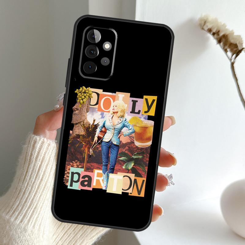 Чехол Dolly Parton для Samsung Galaxy A34 A54 A14 A15 A35 A55 A16 A26 A36 A56 A52 A12 A32 A13 A33 A53 A17