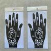 Painting Airbrush Hollow Drawing India Henna Kit Temporary Decal Body Art Template Tattoo Stencils