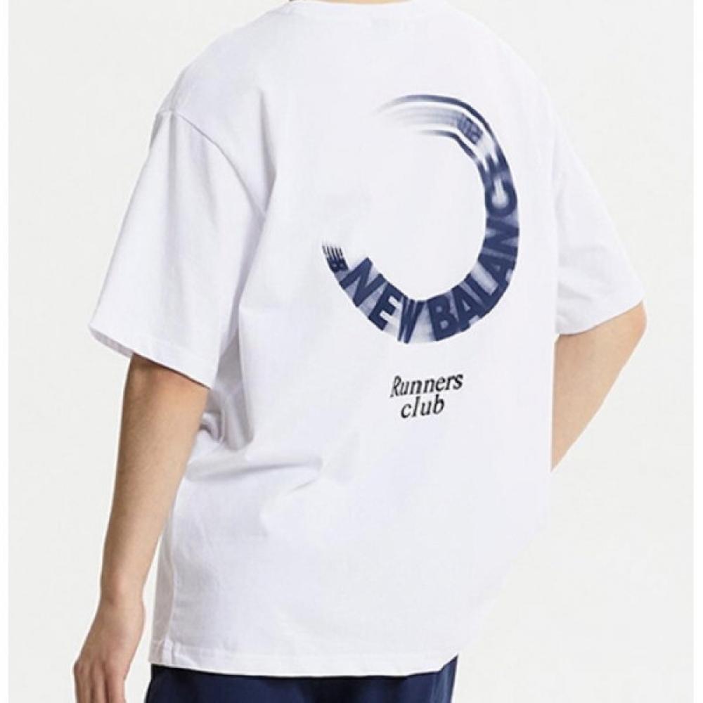 New Balance Футболка Runners Club с коротким рукавом и полуоболочкой Aa Nbnee22413 10 41