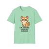 Unisex Softstyle T-Shirt Grumpy Kitten Funny Judging Your Life Choices