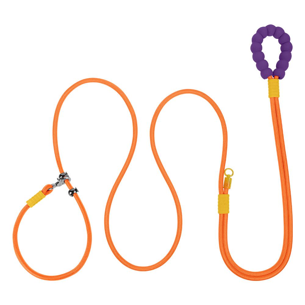 Professional Dog Training & Competition Cross-Body Leash - Explosion-Proof, Adjustable Waist-Belt Design