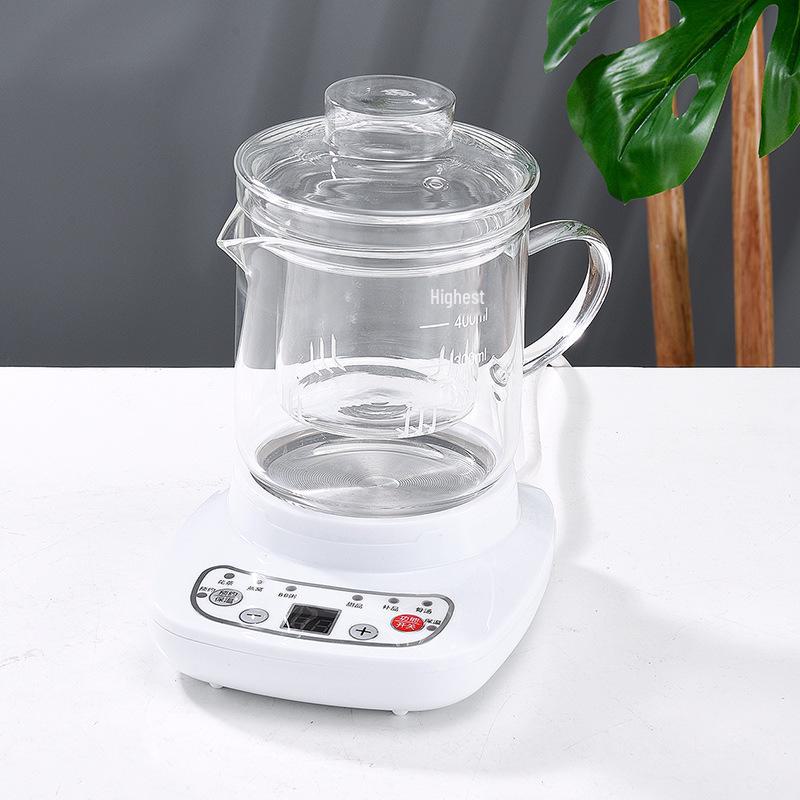 Умная керамическая электрическая мини-чашка для тушения – для использования в офисе и дома для приготовления супа, каши, ласточкиного гнезда, стеклянного чая