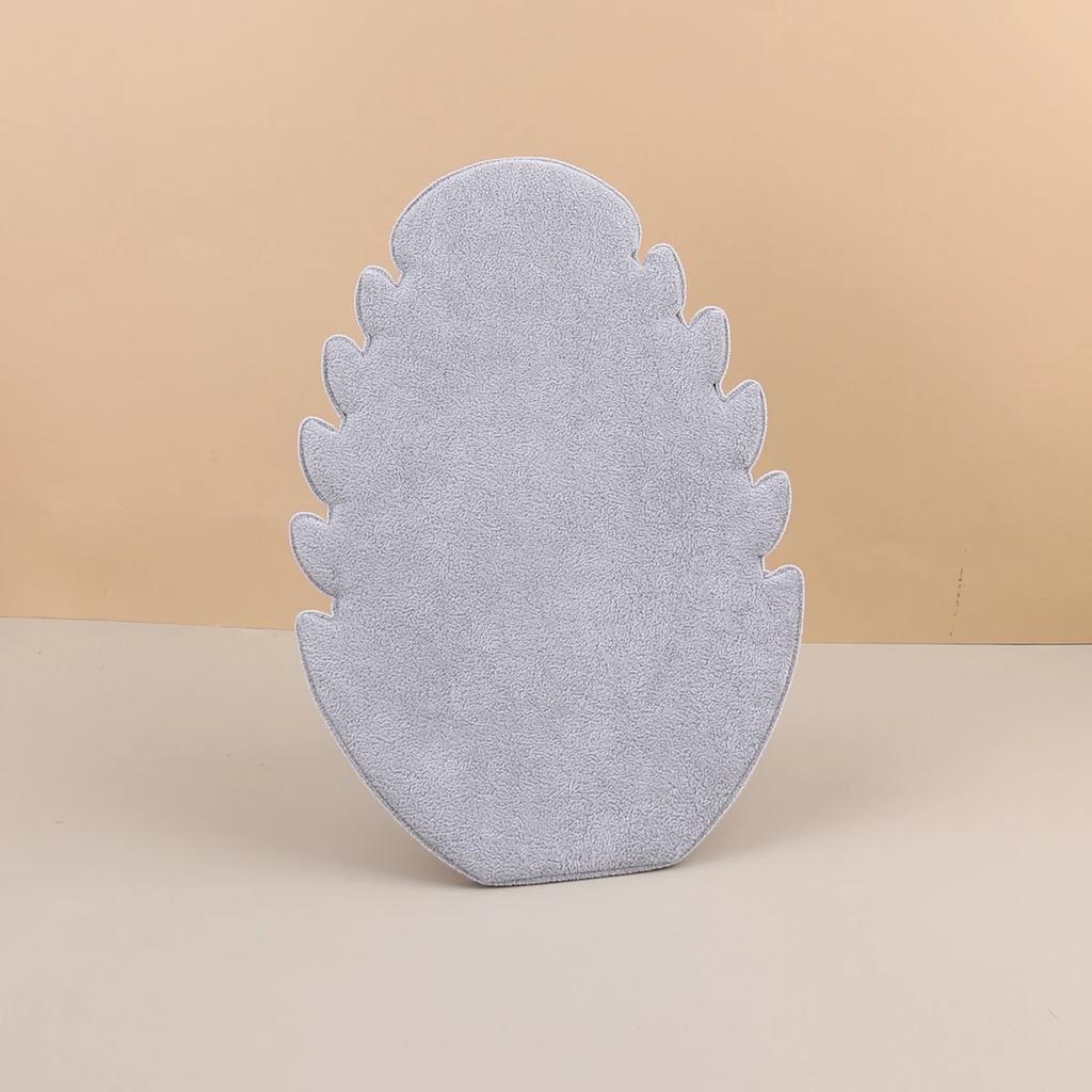 Черный Vevlet ожерелье кулон дисплей доска для хранения стенд ювелирный органайзер держатель стеллаж