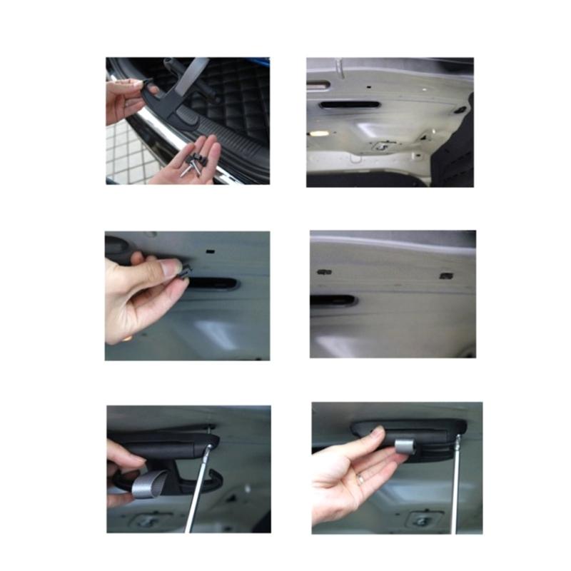 Крючок для автомобильного кошелька, задний багажник автомобиля крючок для кошельков и сумок, скрытые пластиковые крючки-вешалки для автомобильной сумки