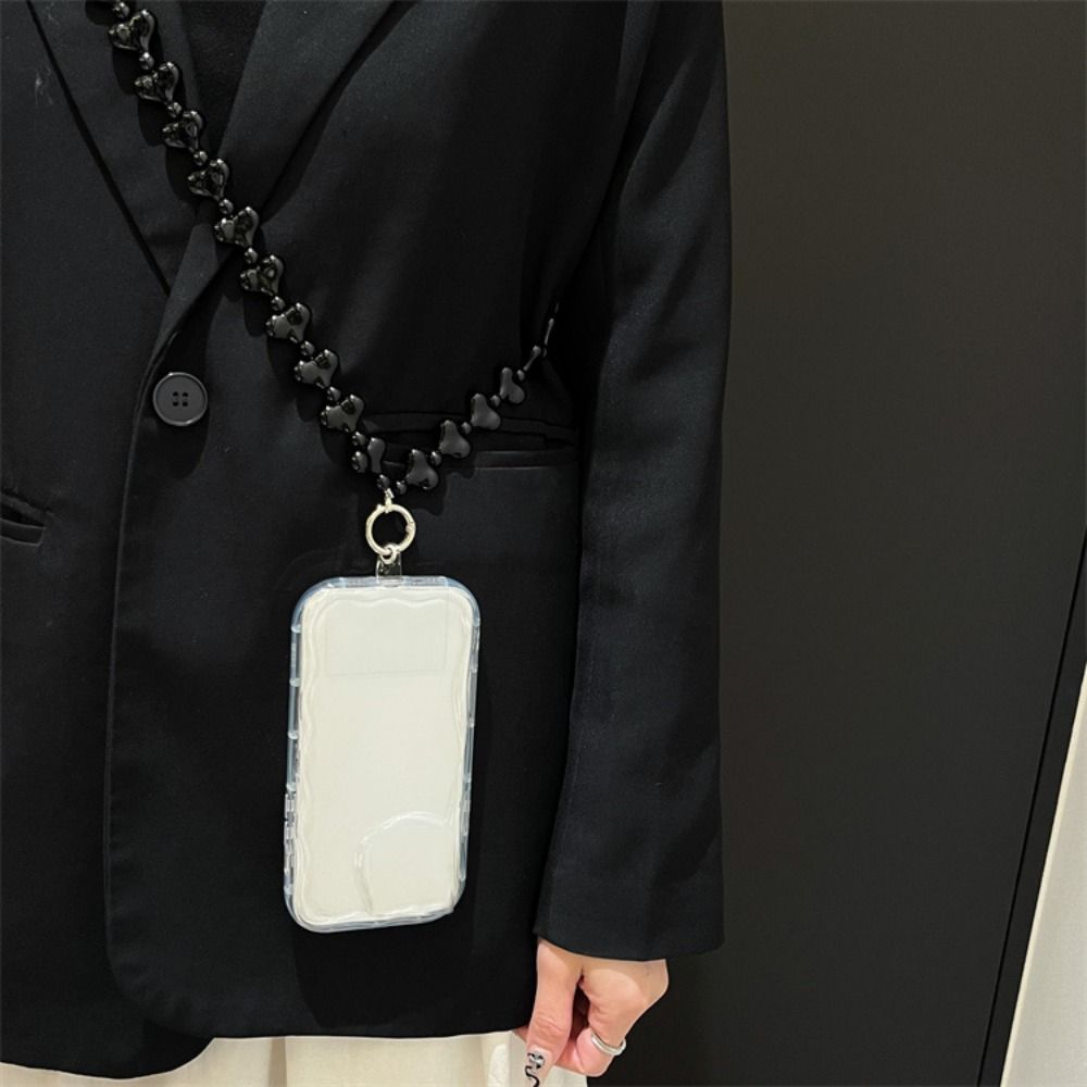 Crossbody Mobile Phone Chain Long Cellphone Lanyard Beads Phone Strap  Phone Accessories