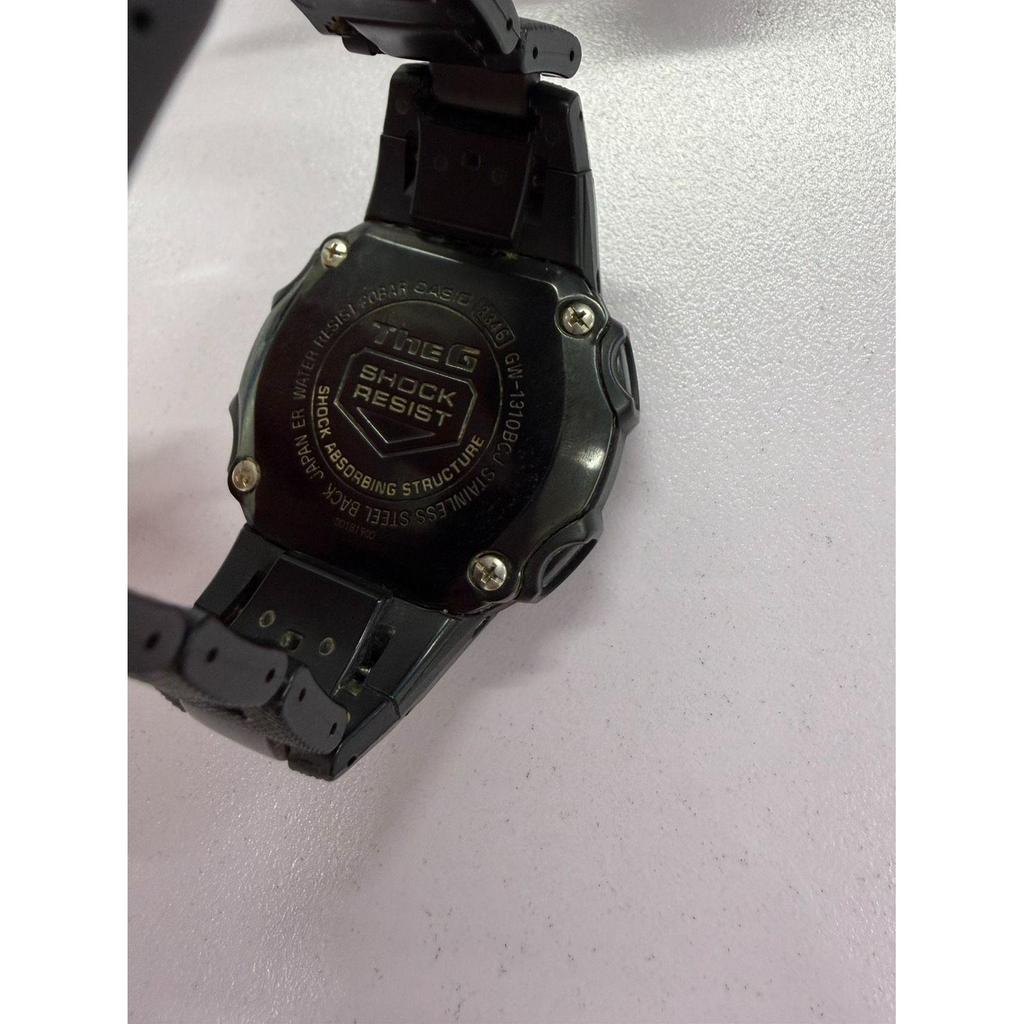 Б/у CASIO G-SHOCK GW-1310BCJ Черные Радио-Солнечные Часы Рабочий Элемент Мужские